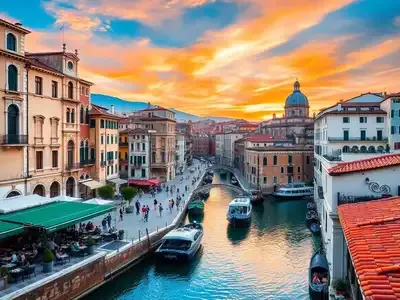 Vibrant scenes of Italy’s iconic cities and architecture.