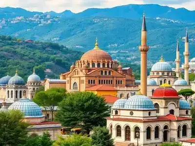 Architectural diversity of Turkey&rsquo;s religious landmarks in nature.